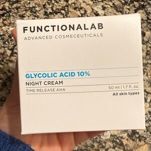 NIB Functionalab Glycolic Acid 10% Night Cream 50ml